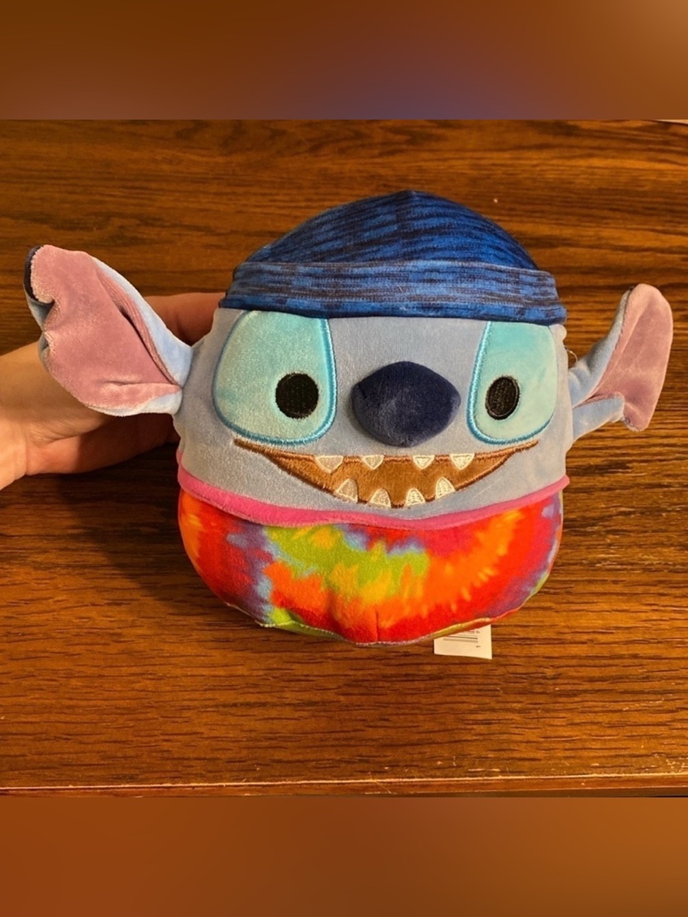 Squishmallows Tye Dye Beanie Stitch
